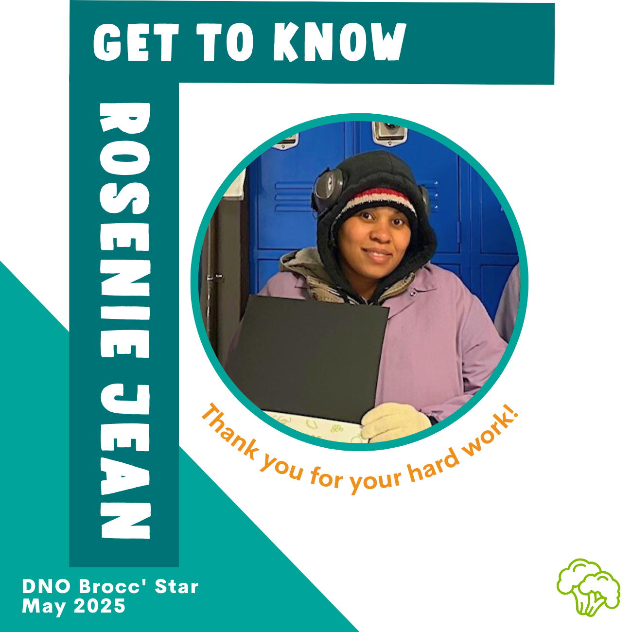 Meet Rosenie: Our May Brocc Star!
