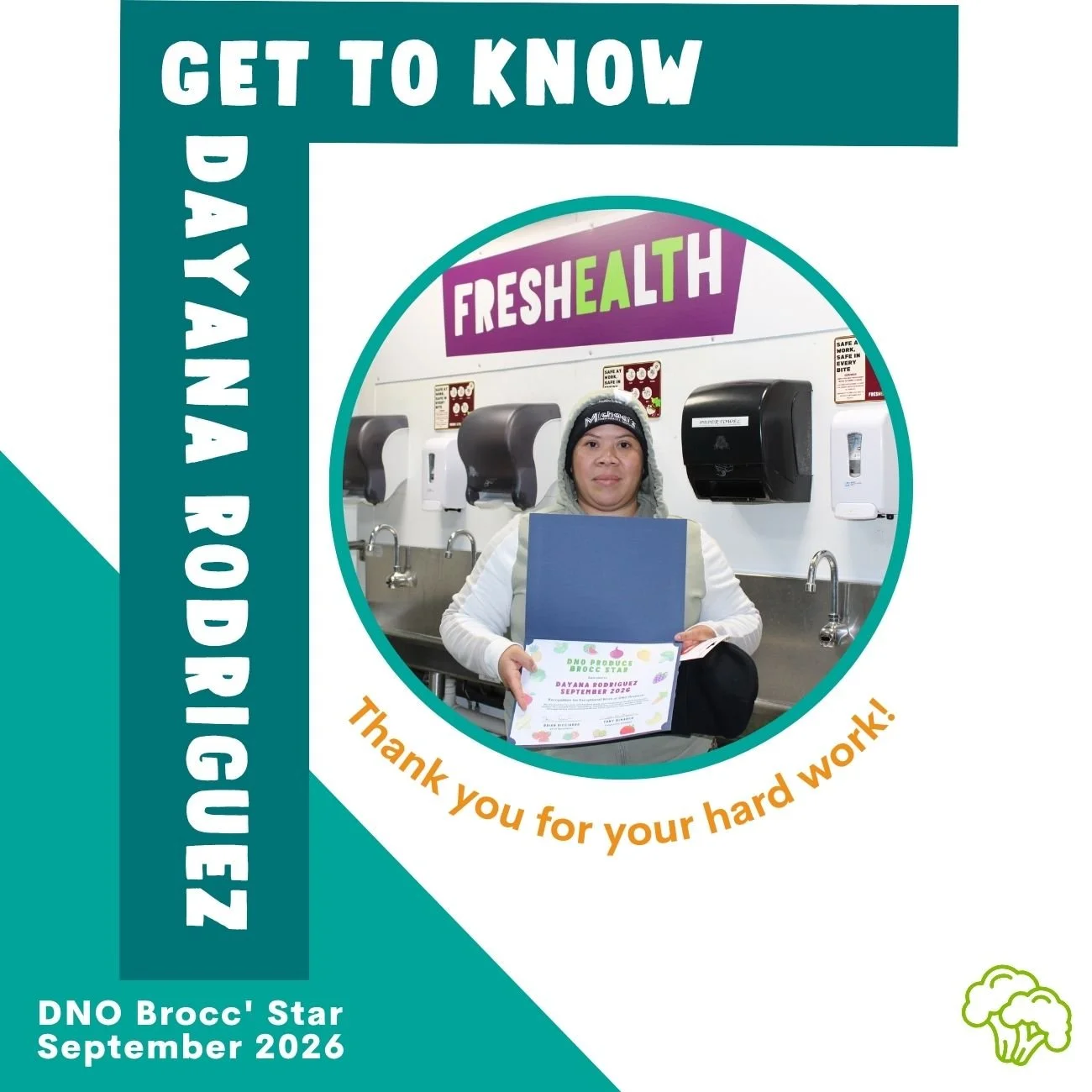 Meet Dayana, our September Brocc Star