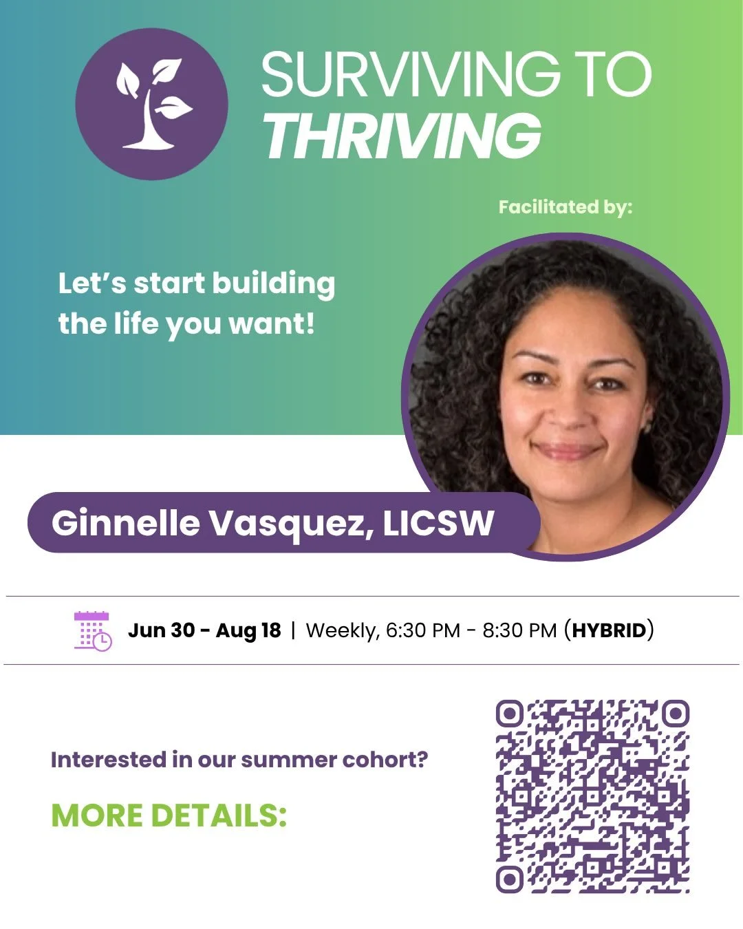 So many women are carrying responsibilities, transitions, uncertainty, and pressure while still showing up every single day. But survival mode was never meant to be permanent.

Surviving to Thriving is an 8-week interactive program designed for women