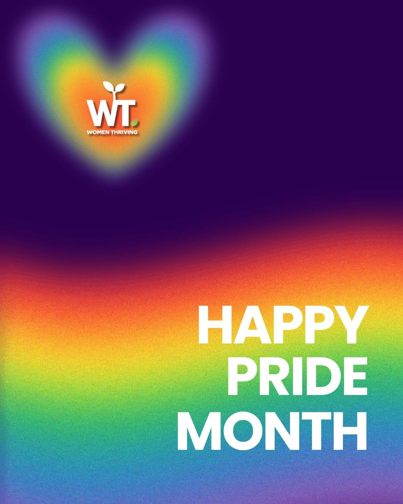 We hope you&rsquo;ve been enjoying the first week of pride month! 🌈 😊 #thrivingforall