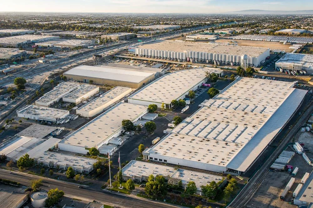 Aerial view of industrial warehouse property targeted by Palisade Group in a supply-constrained U.S. market