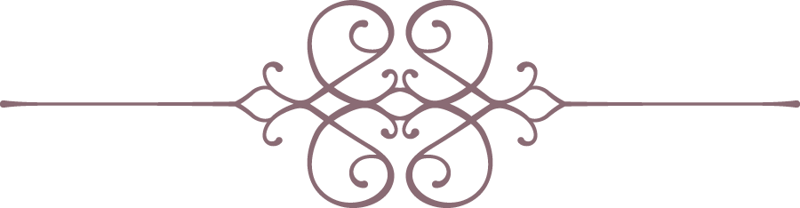 Decorative metal scrollwork design, symmetrical with swirling lines.