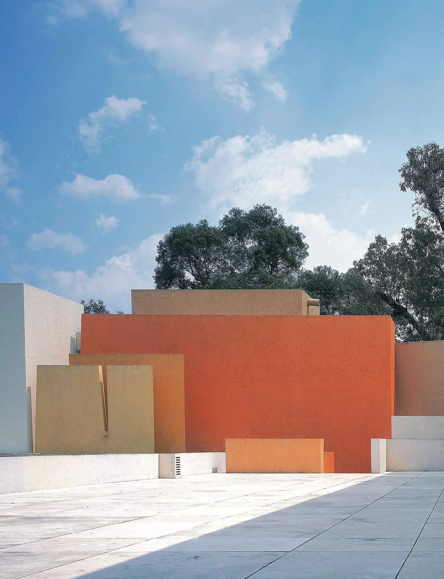 Espacio Tita by Miguel Angel Aragonés: Architecture as a canvas where vibrant chromatic light and shadows create an ever-changing sensory atmosphere.