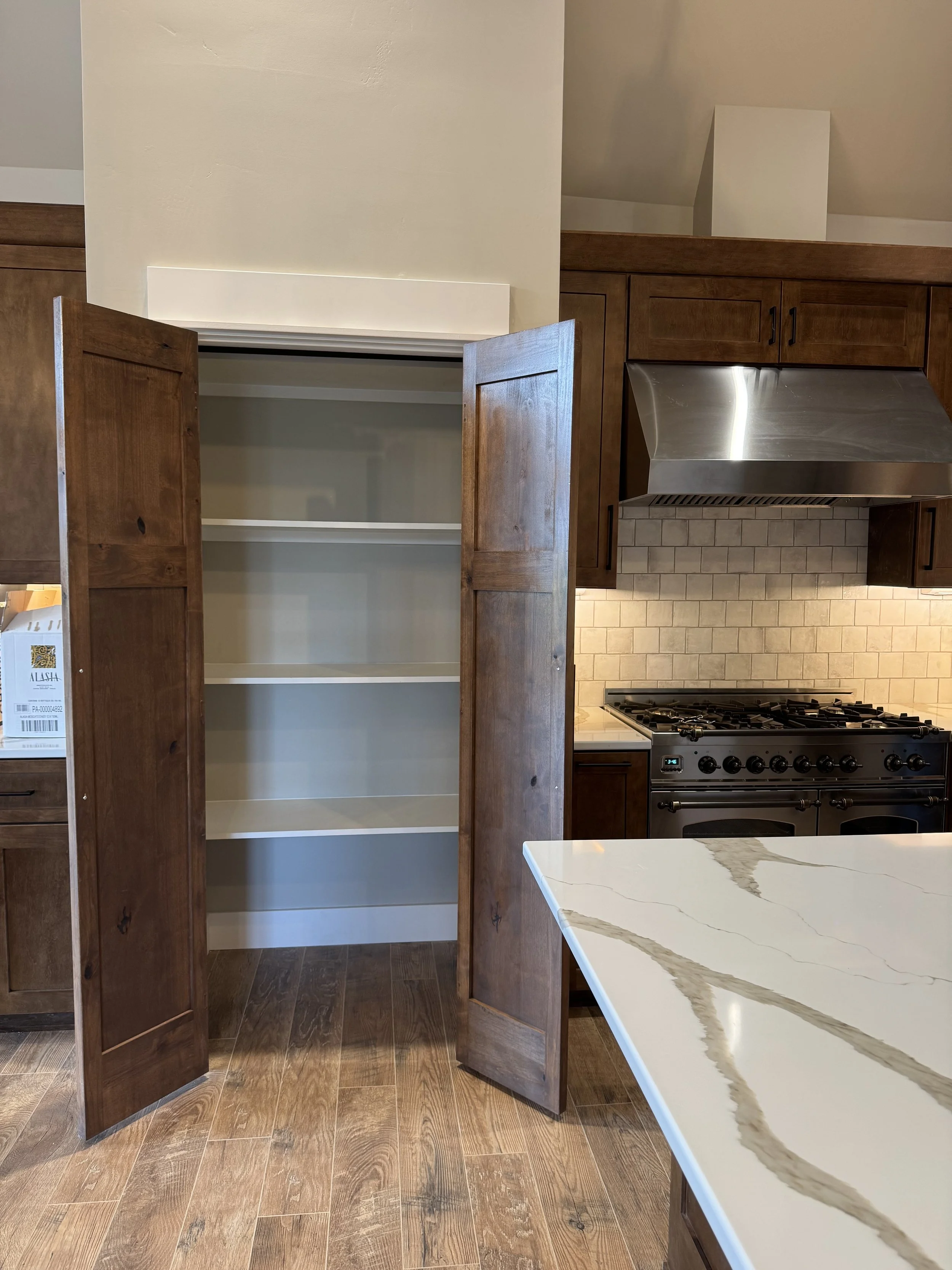 Custom kitchen pantry in Buxton, MT