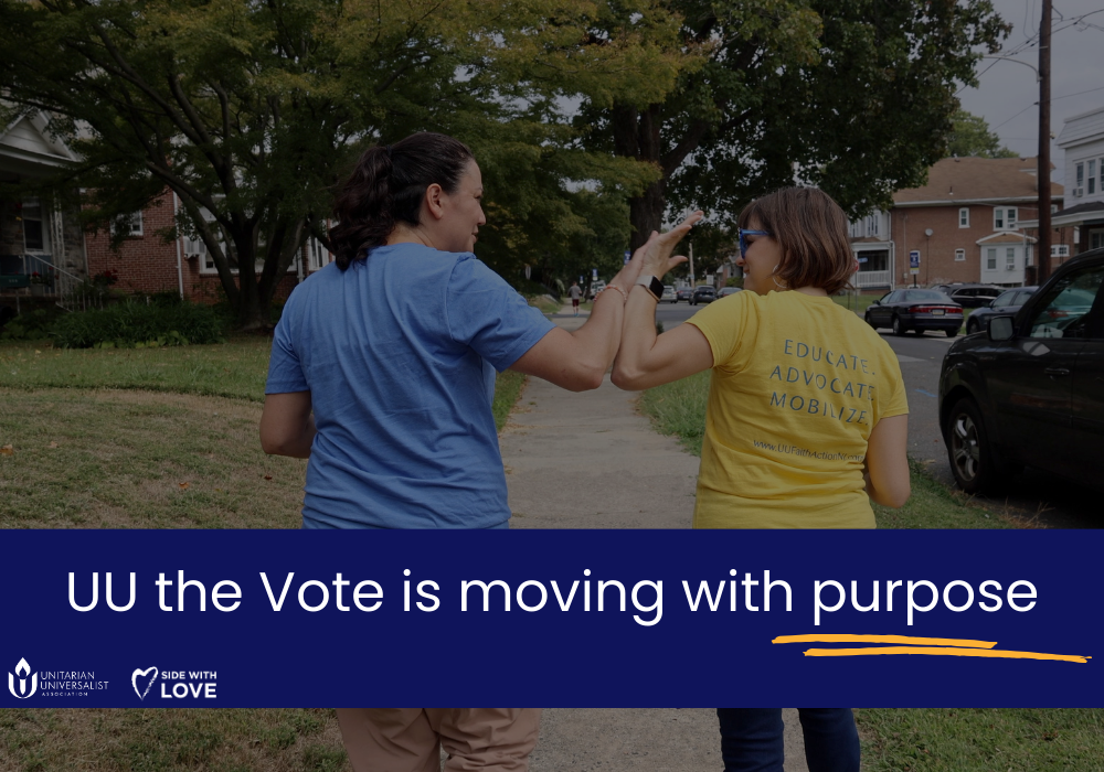 UU the Vote is moving with purpose: November 2025 Update
