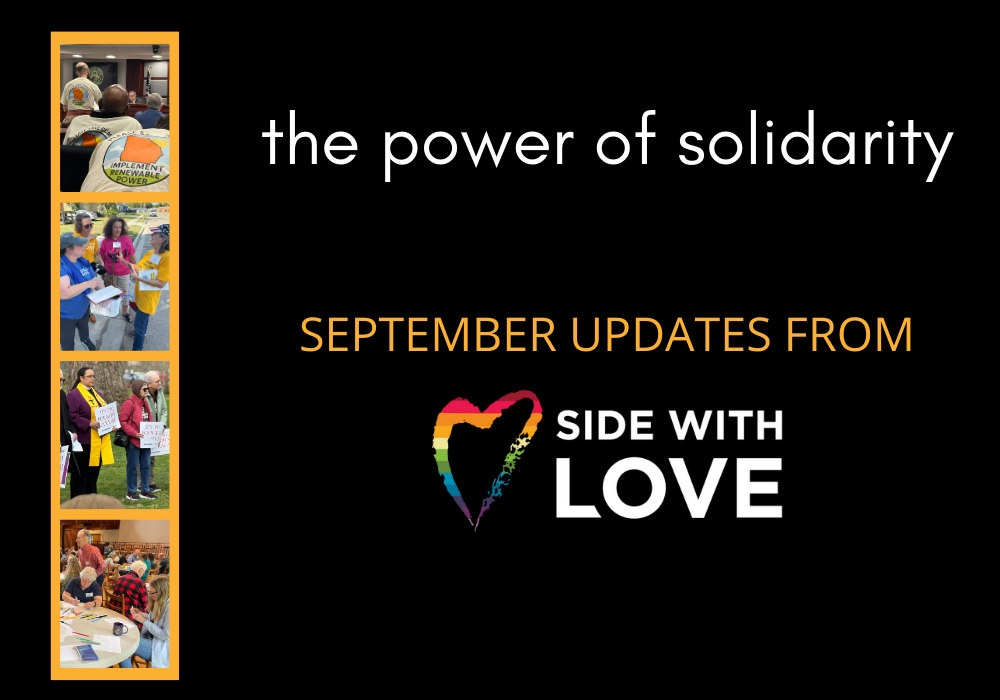 The Power of Solidarity: September Update from Side With Love