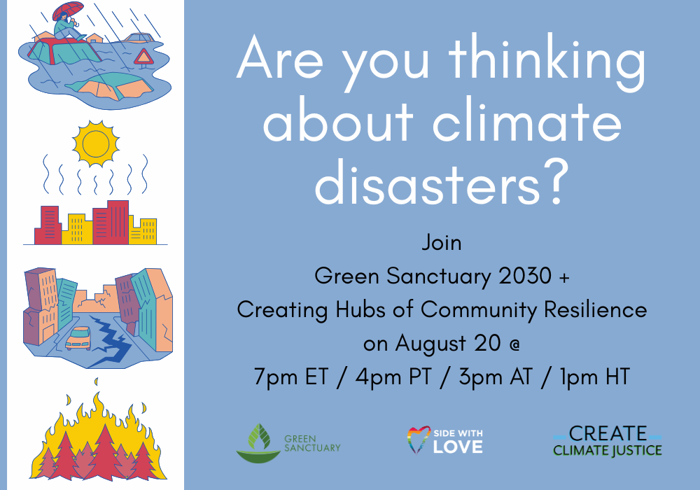 Is your congregation thinking about climate disasters?