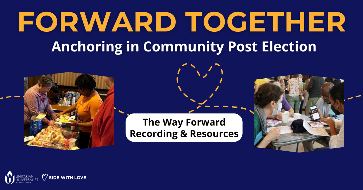 Recording  &amp; Resources: Forward Together - The Way Forward