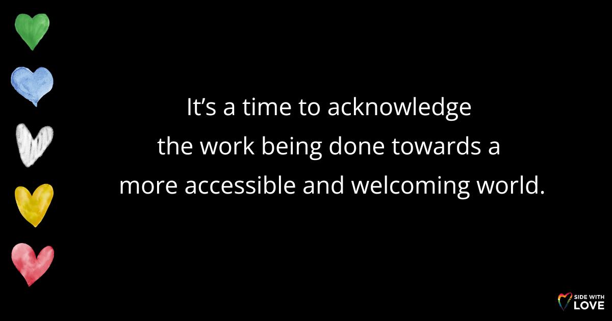 Slide three of A Blessing for Disability Pride Month