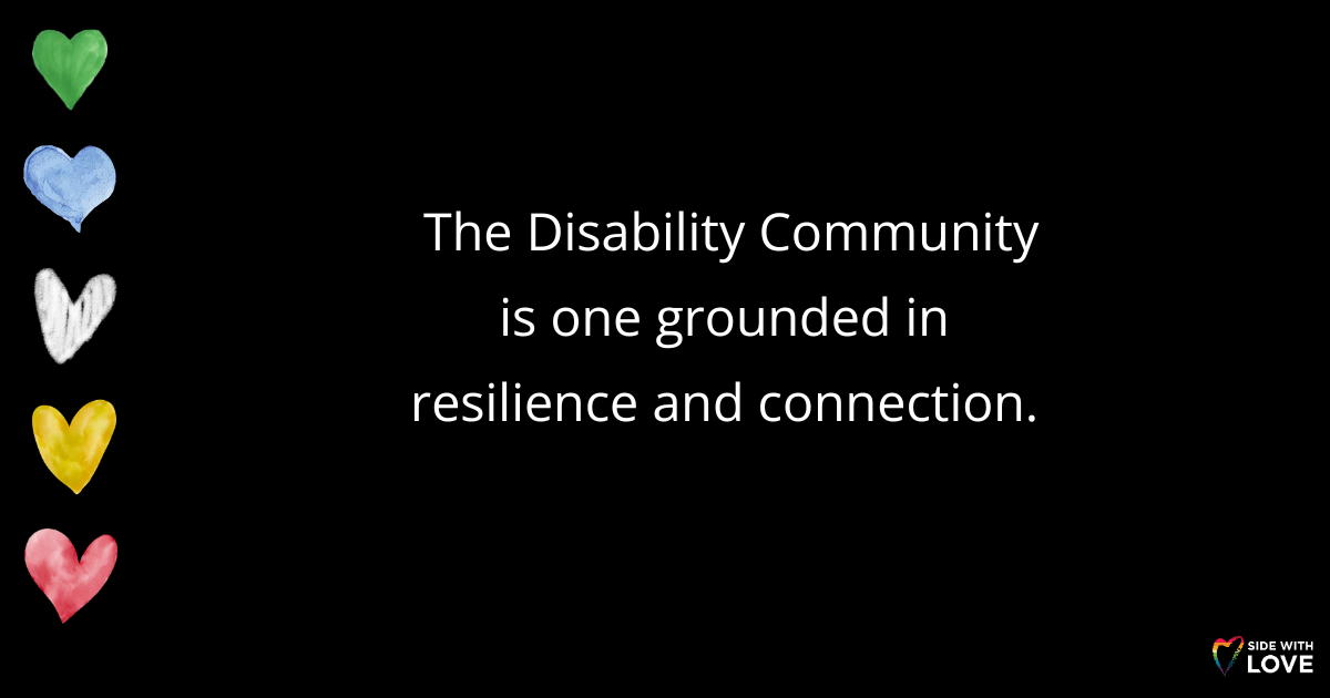 Slide seven of A Blessing for Disability Pride Month