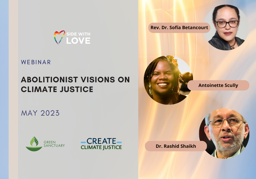 Recording for Abolitionist Visions on Climate Justice