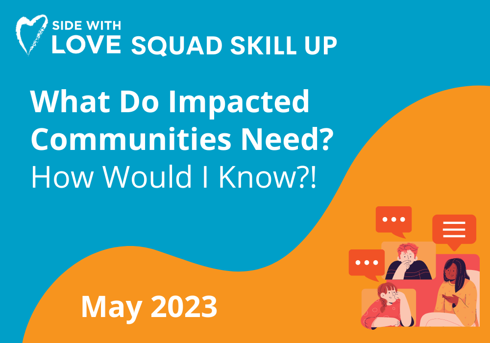Recording for Skill Up: What Do Impacted Communities Need? How Would I Know!?