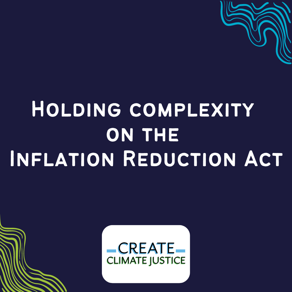 Holding complexity on the Inflation Reduction Act