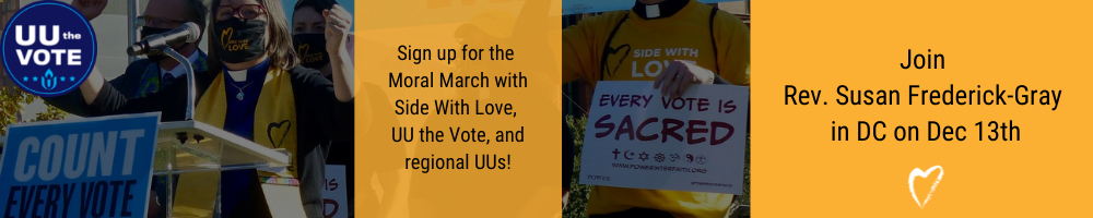 Join UUA President for Moral March on Washington Dec. 13th