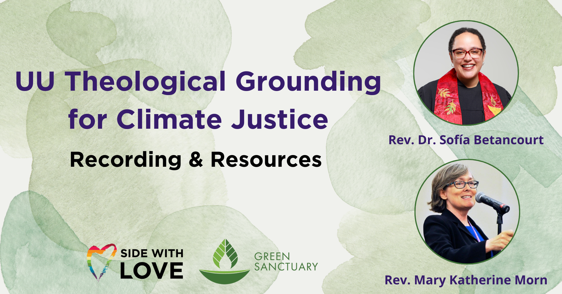 Recording: UU Theological Grounding for Climate Justice