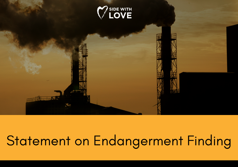 UUA President: Statement on Endangerment Finding