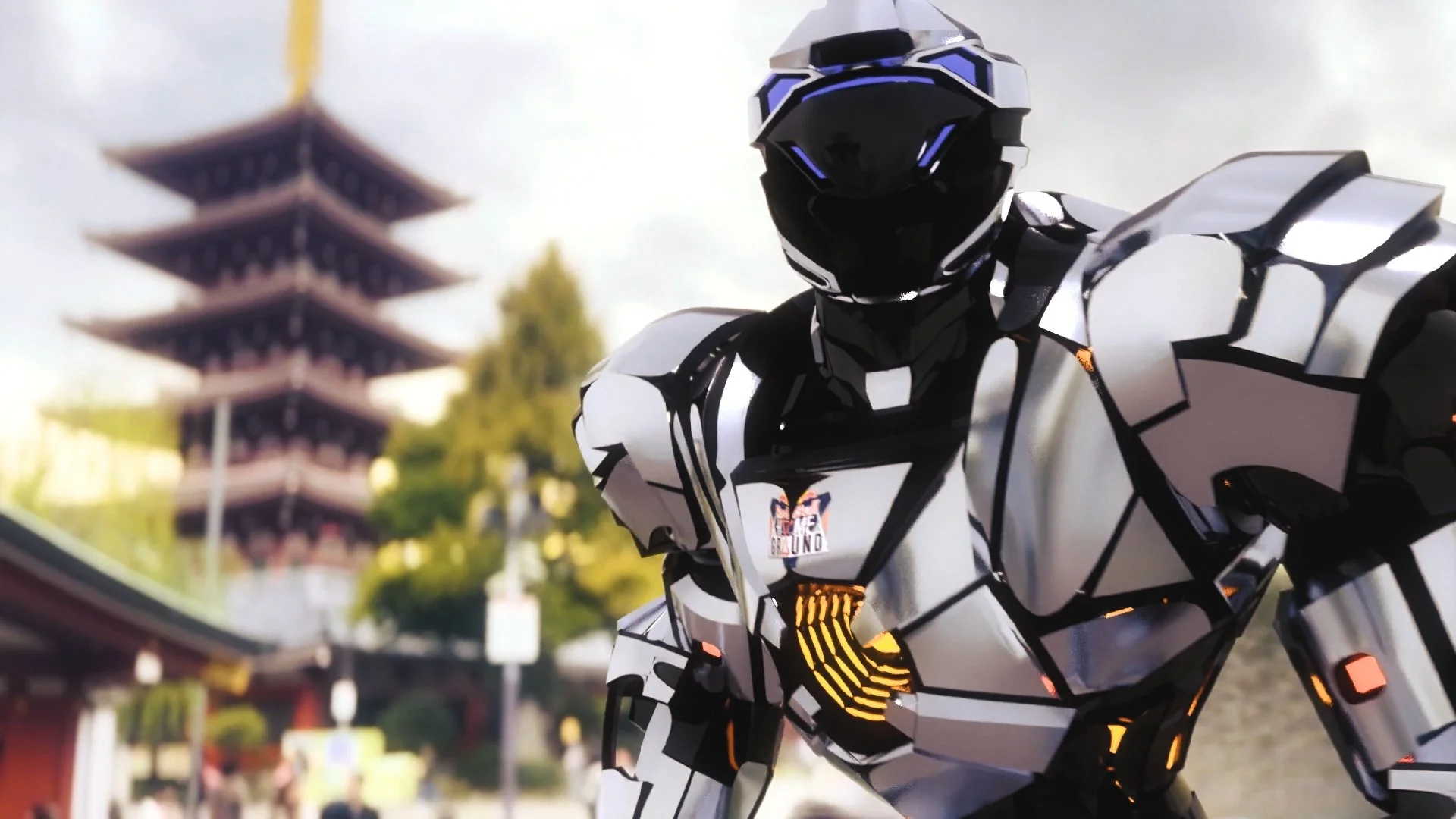 Mixed reality AI video blending live-action footage with generative elements