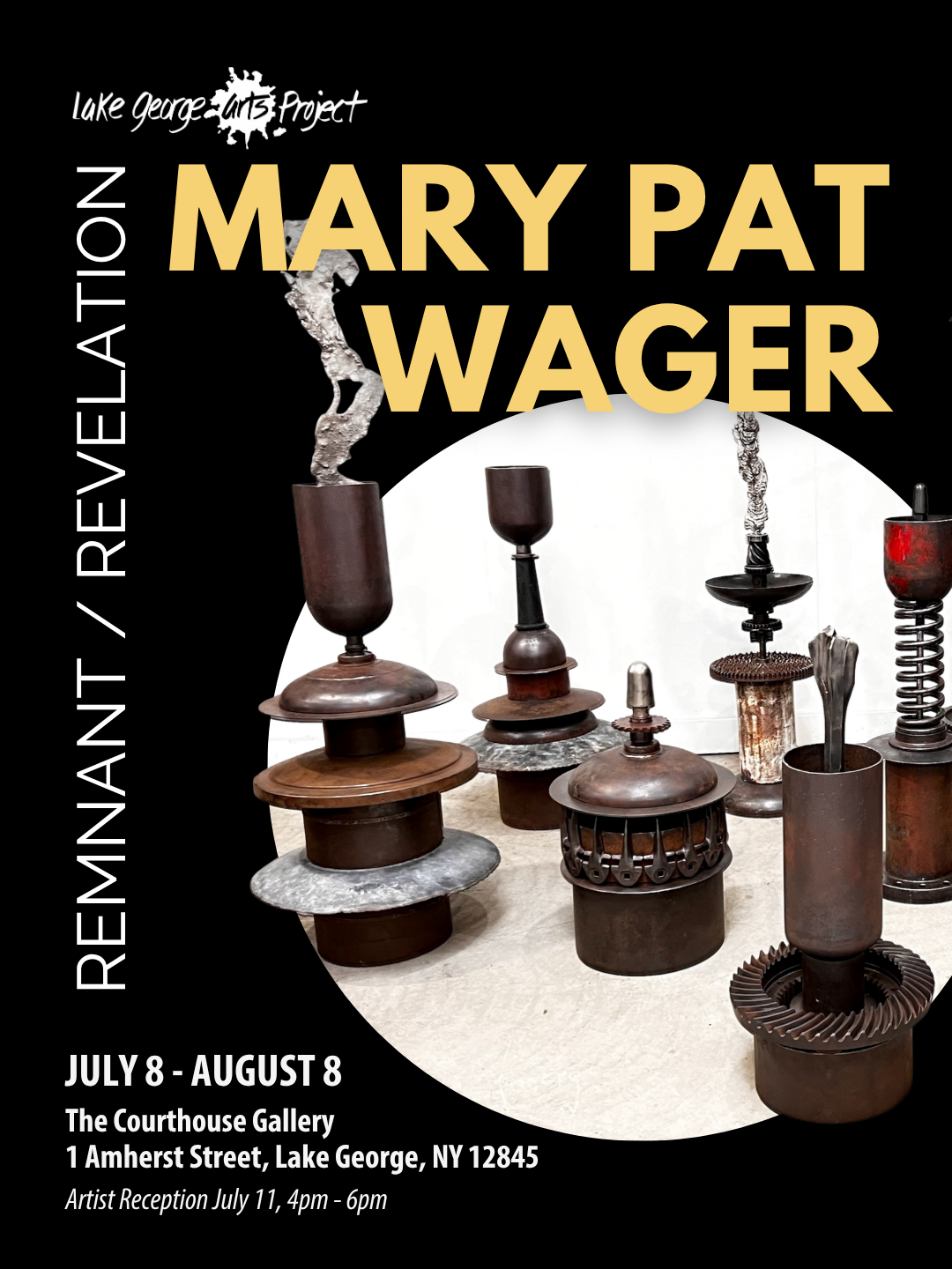 REMNANT/REVELATION, Solo Exhibition at Lake George Arts Project