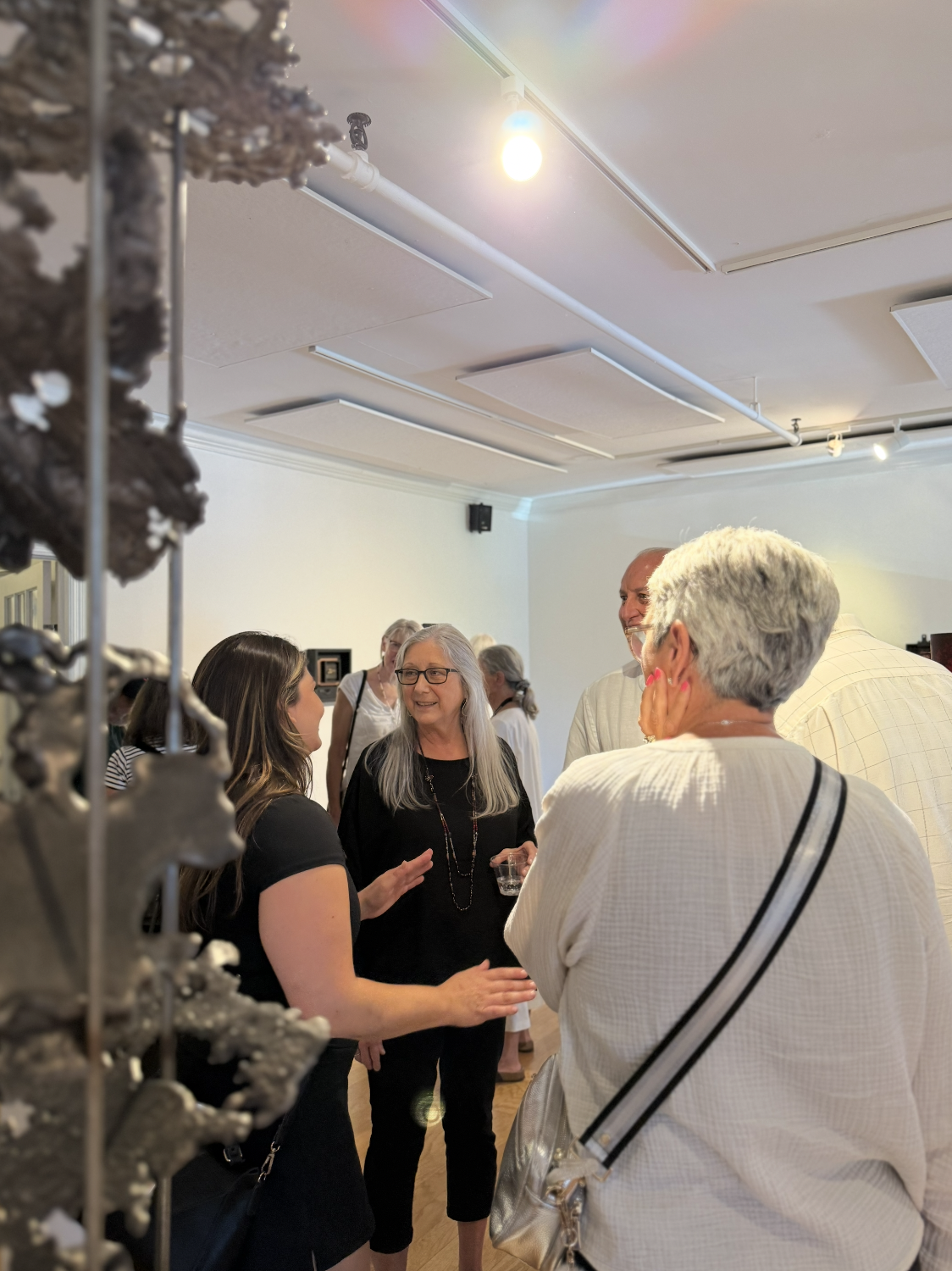 My opening at the Courthouse Gallery, Lake George Arts Project. July 11, 2026. 
