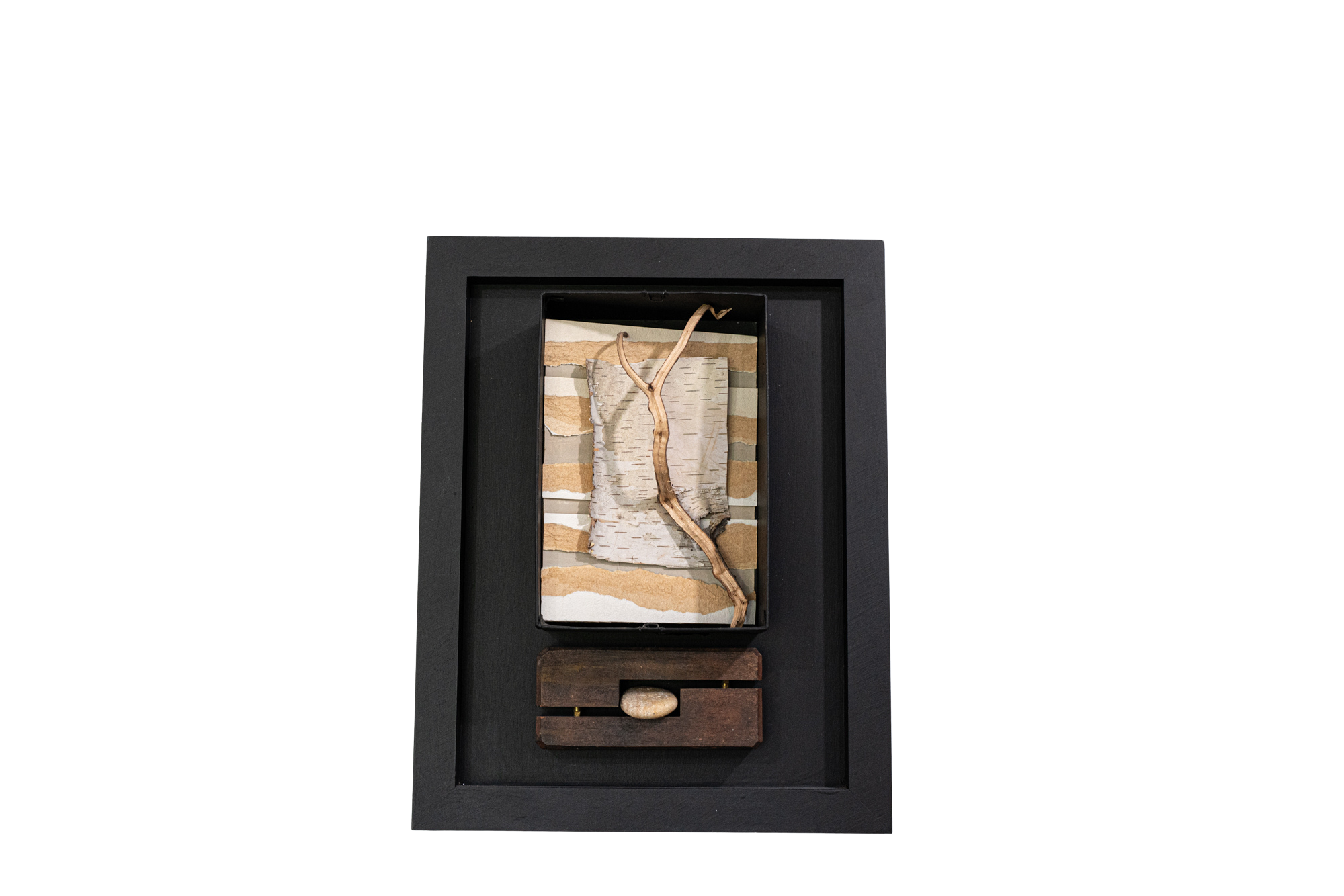 Simple Gifts - Inspired by apertures, gaps and crevices. Balsa wood, pins, wire, steel wool. 30” x 10” x3.75”. 2010