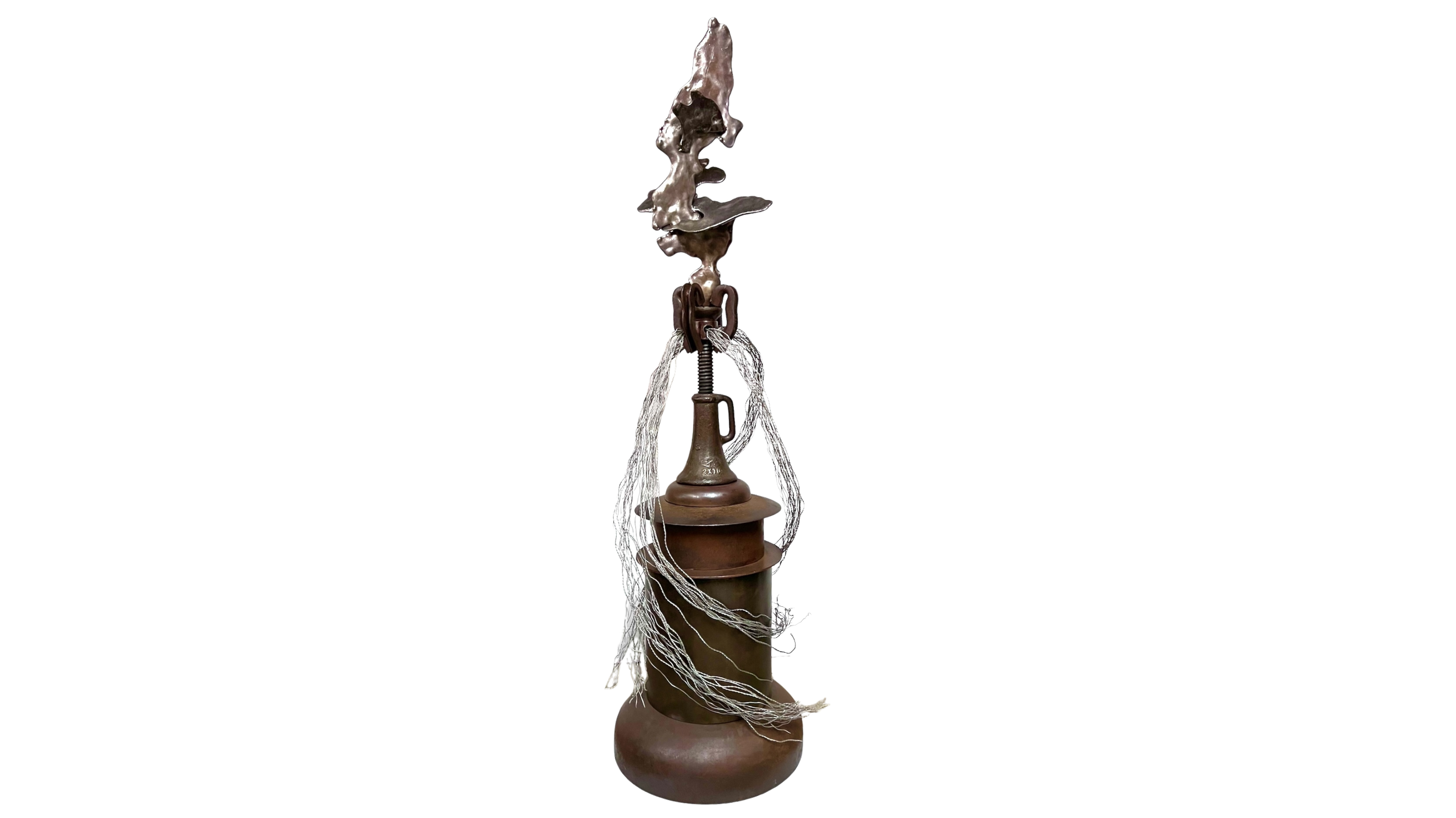ASCENSION, FREESTANDING
Steel, wood, found objects • 1987