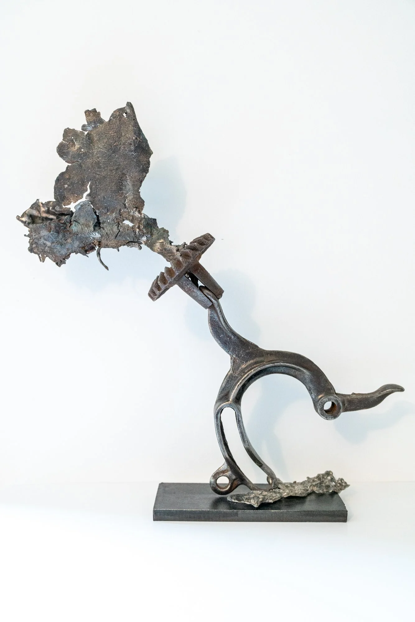 Broadcast - From the Tool Series. The expressiveness of tools inspired this work. 11.75” x 17” x 3.5”. 2019 
