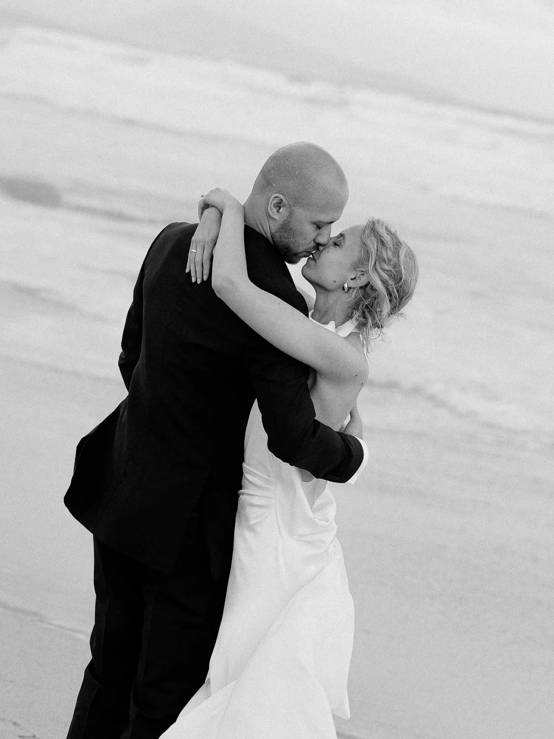 Romantic Oceanfront Wedding in Biarritz | Modern Elegance
