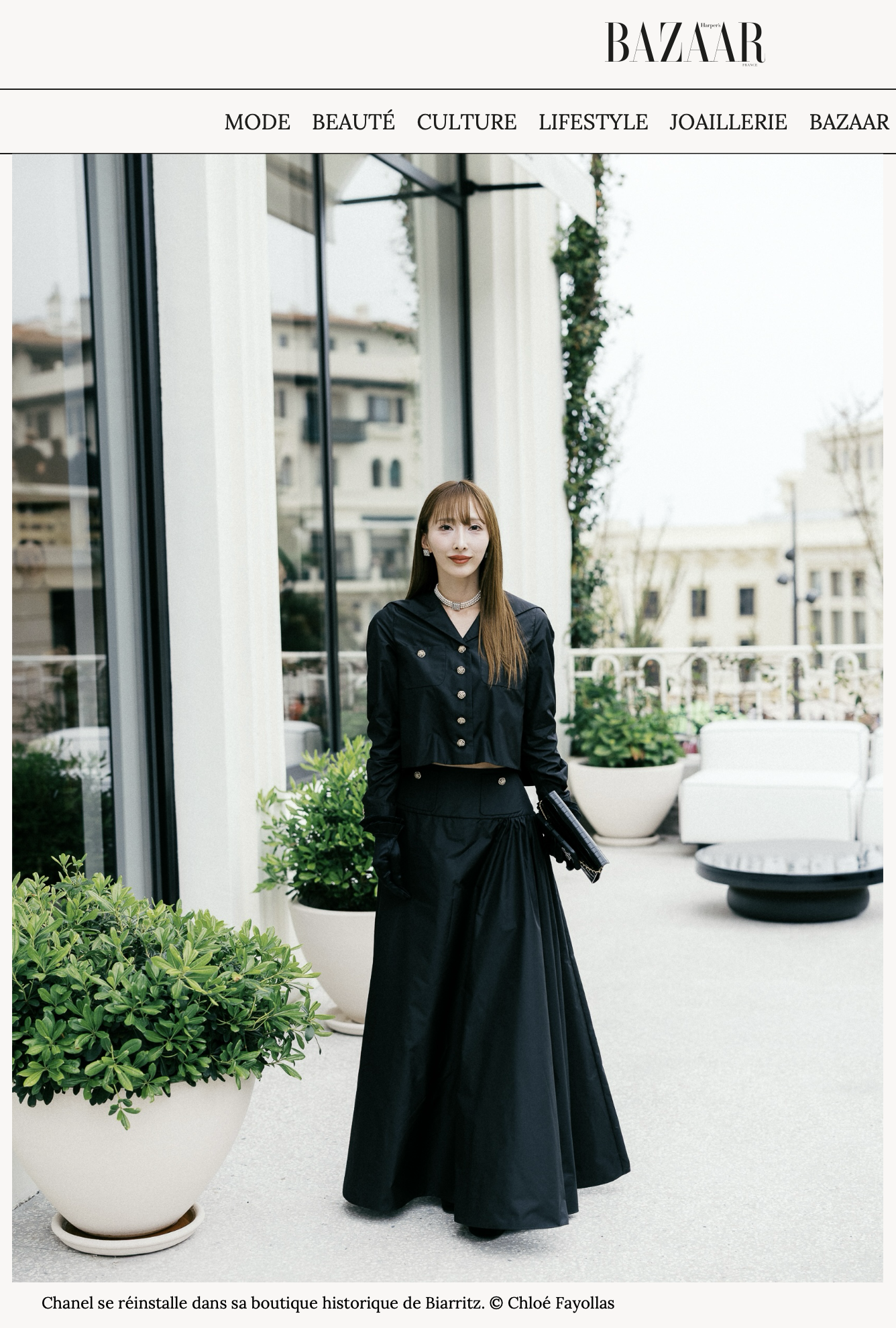 Harper's Bazaar featured fashion wedding photography by Chloe Fayollas | Chanel Runway