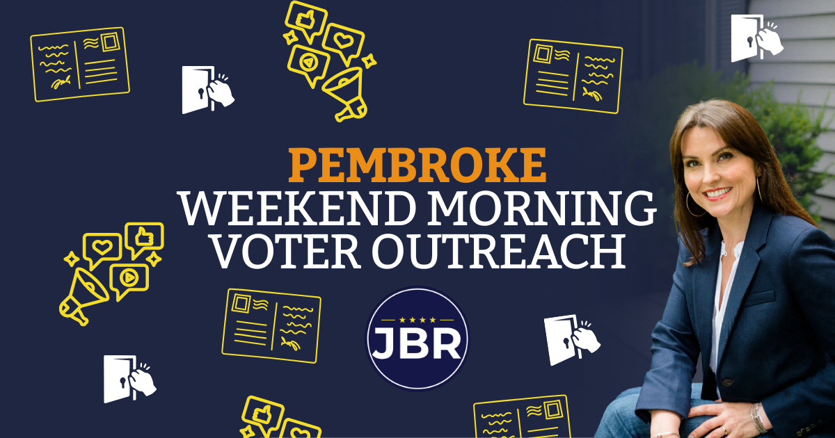 PEMBROKE - Weekend Morning Voter Outreach