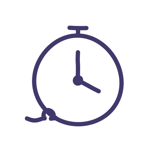 Icono de la duración de las sesiones de psicoterapia