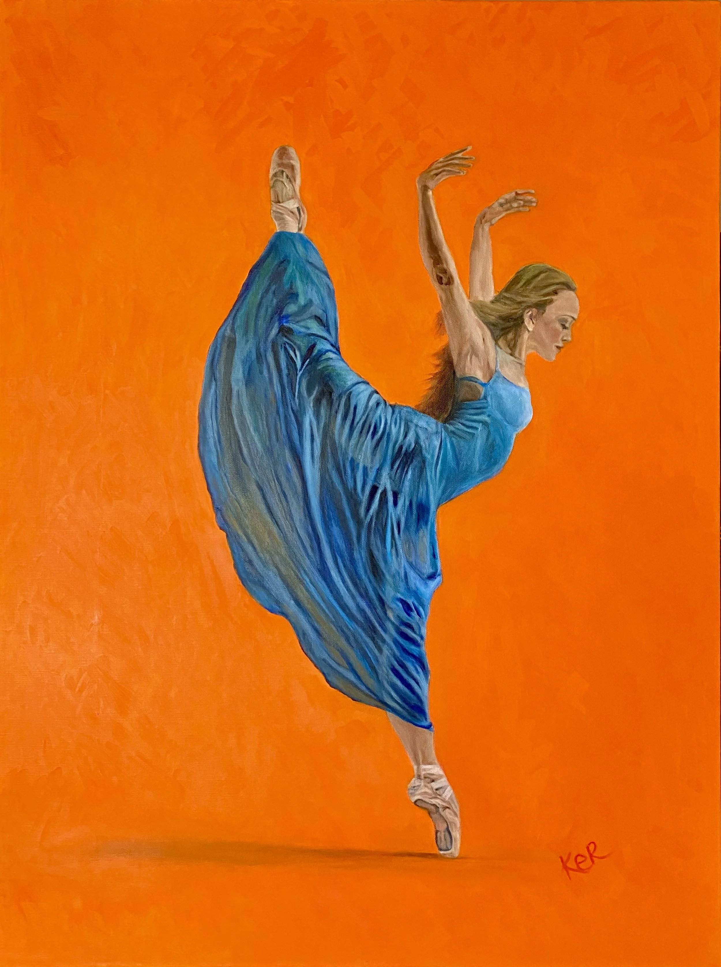 Arabesque in Blue