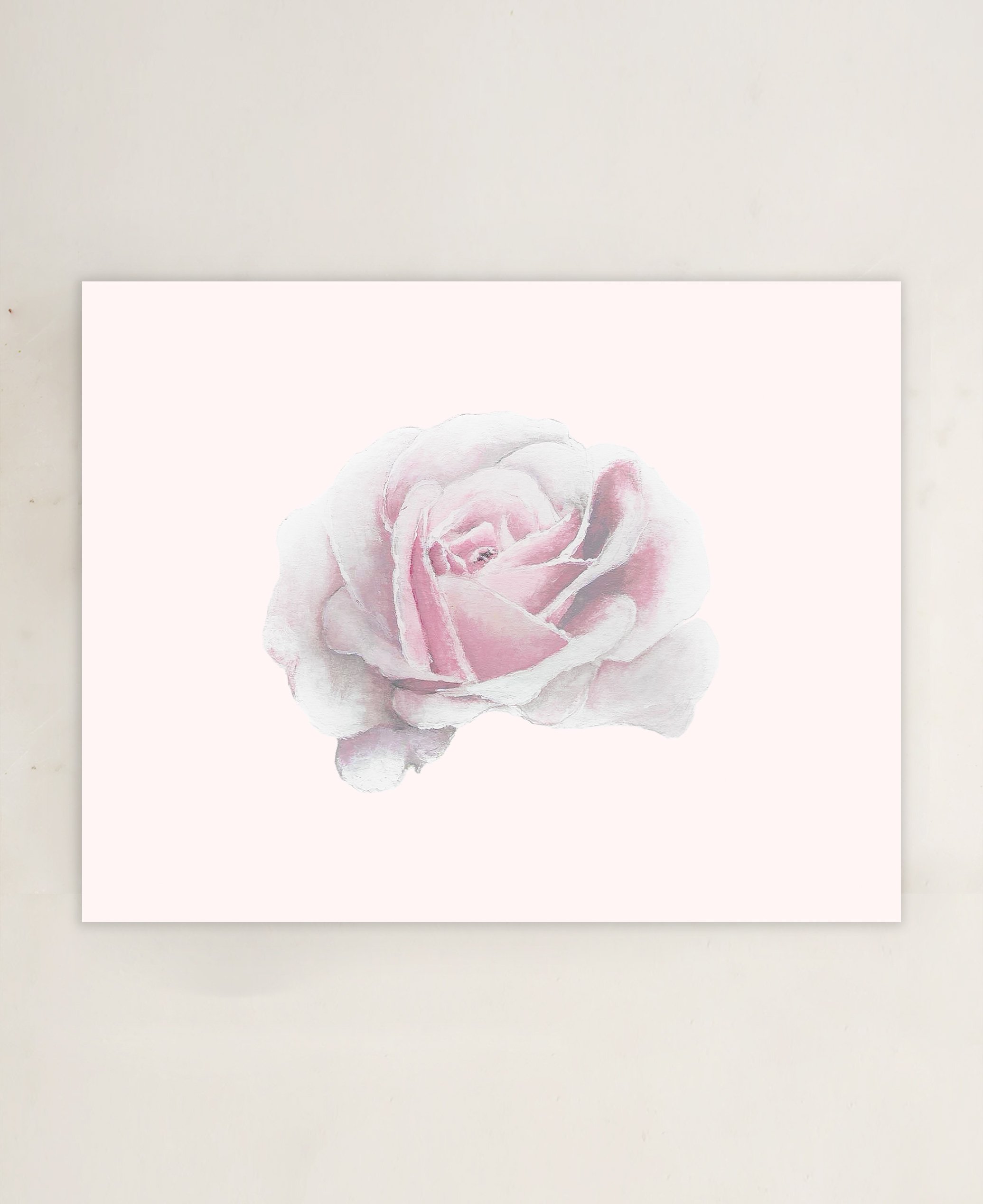 Coming Up Roses Blank Card