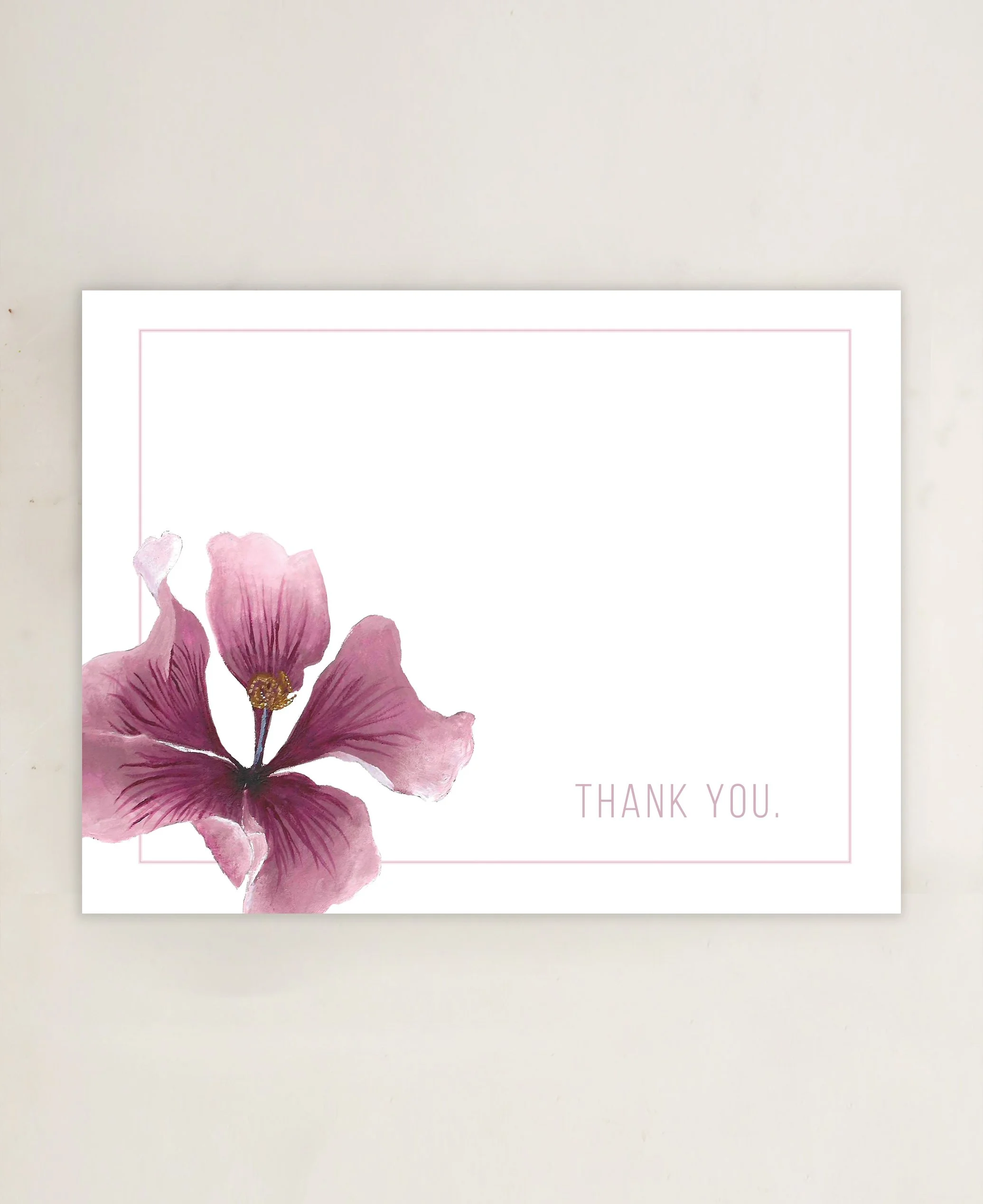 Morning Iris Thank You Card Set