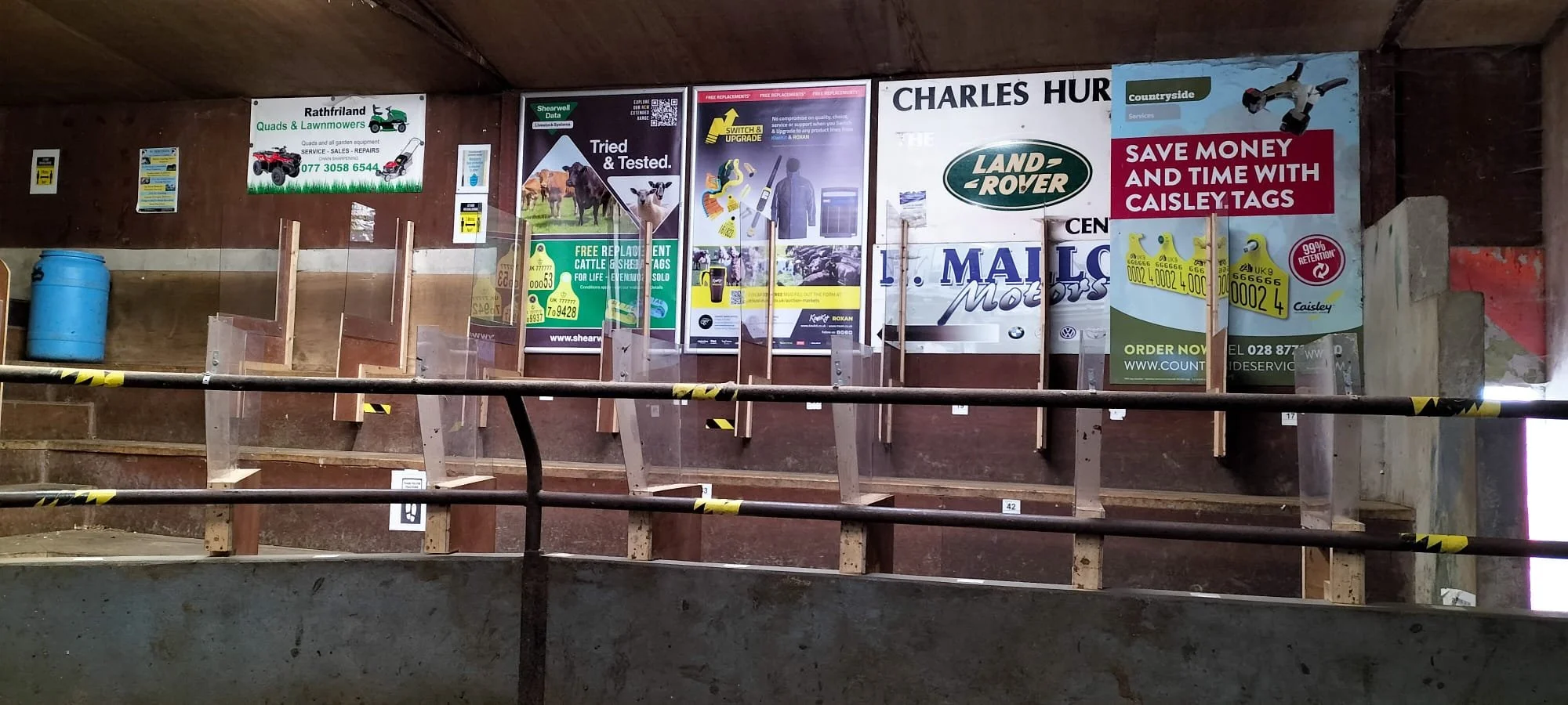 Raithfriland Livestock Market Advertising
