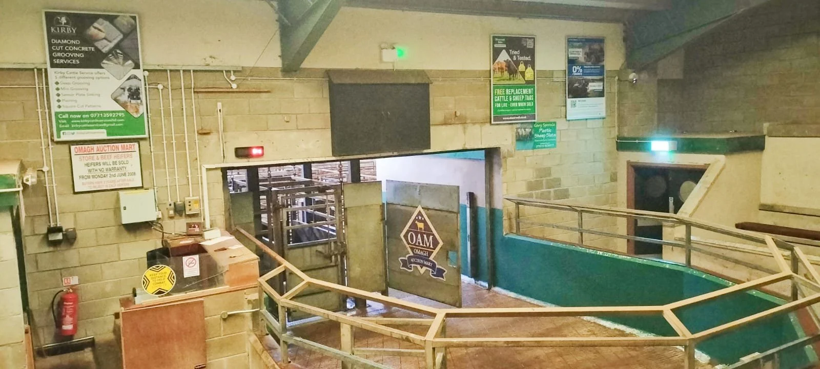 Omagh Livestock Market Advertising