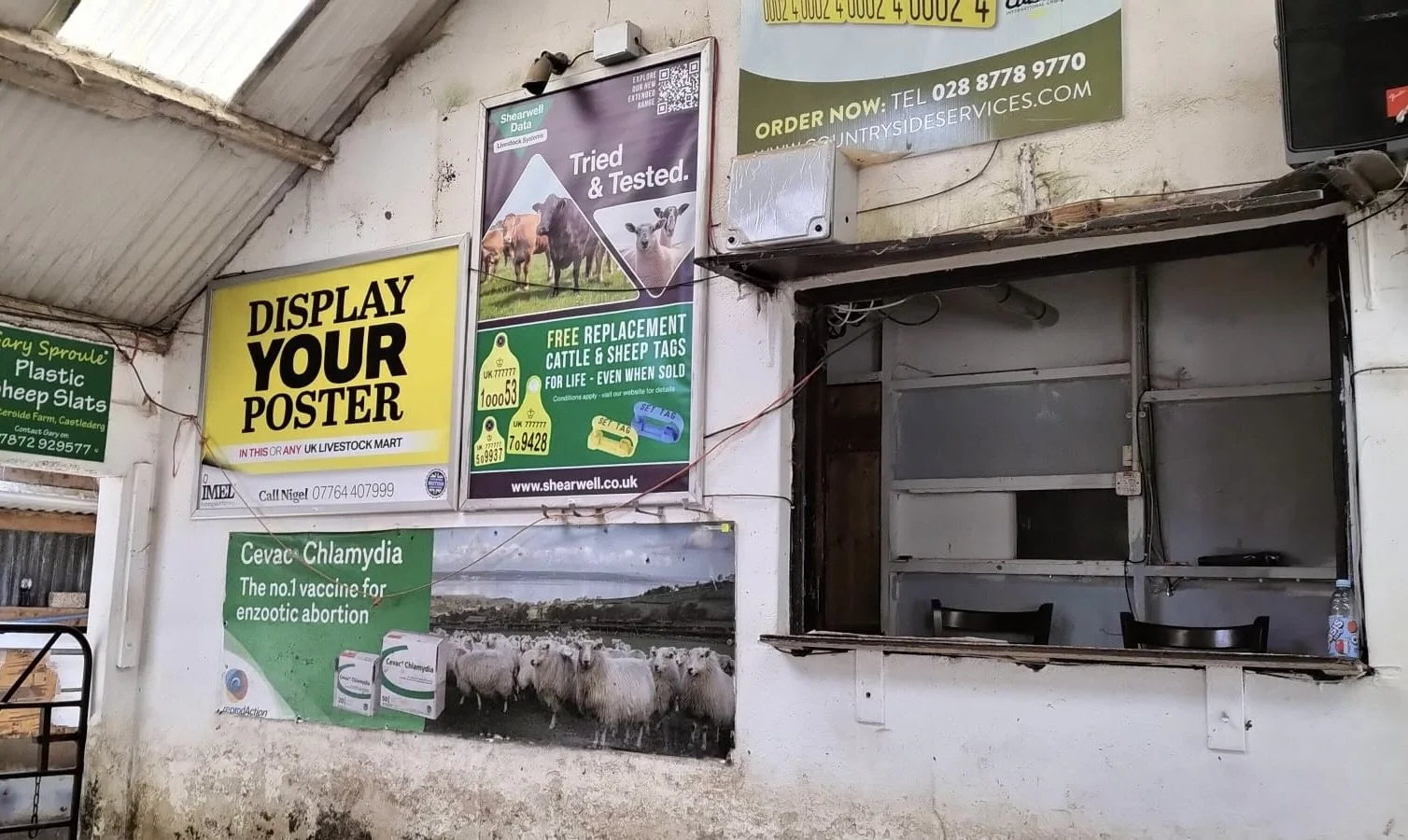 Gortin Livestock Market Advertising