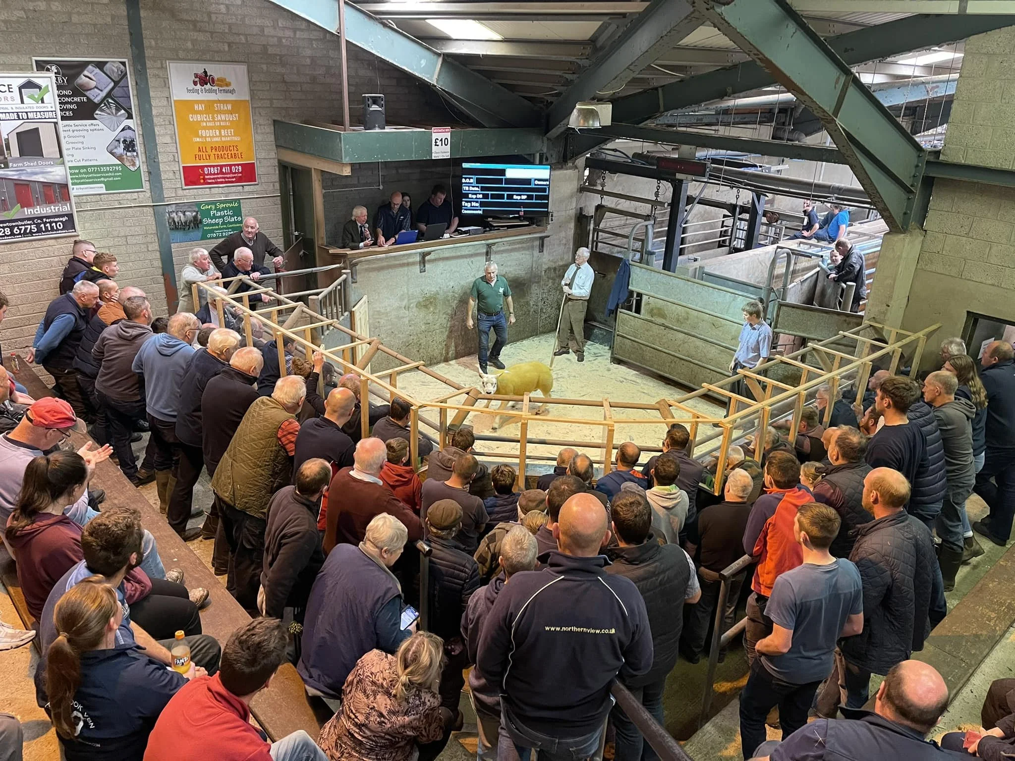Enniskillen Livestock Market Advertising