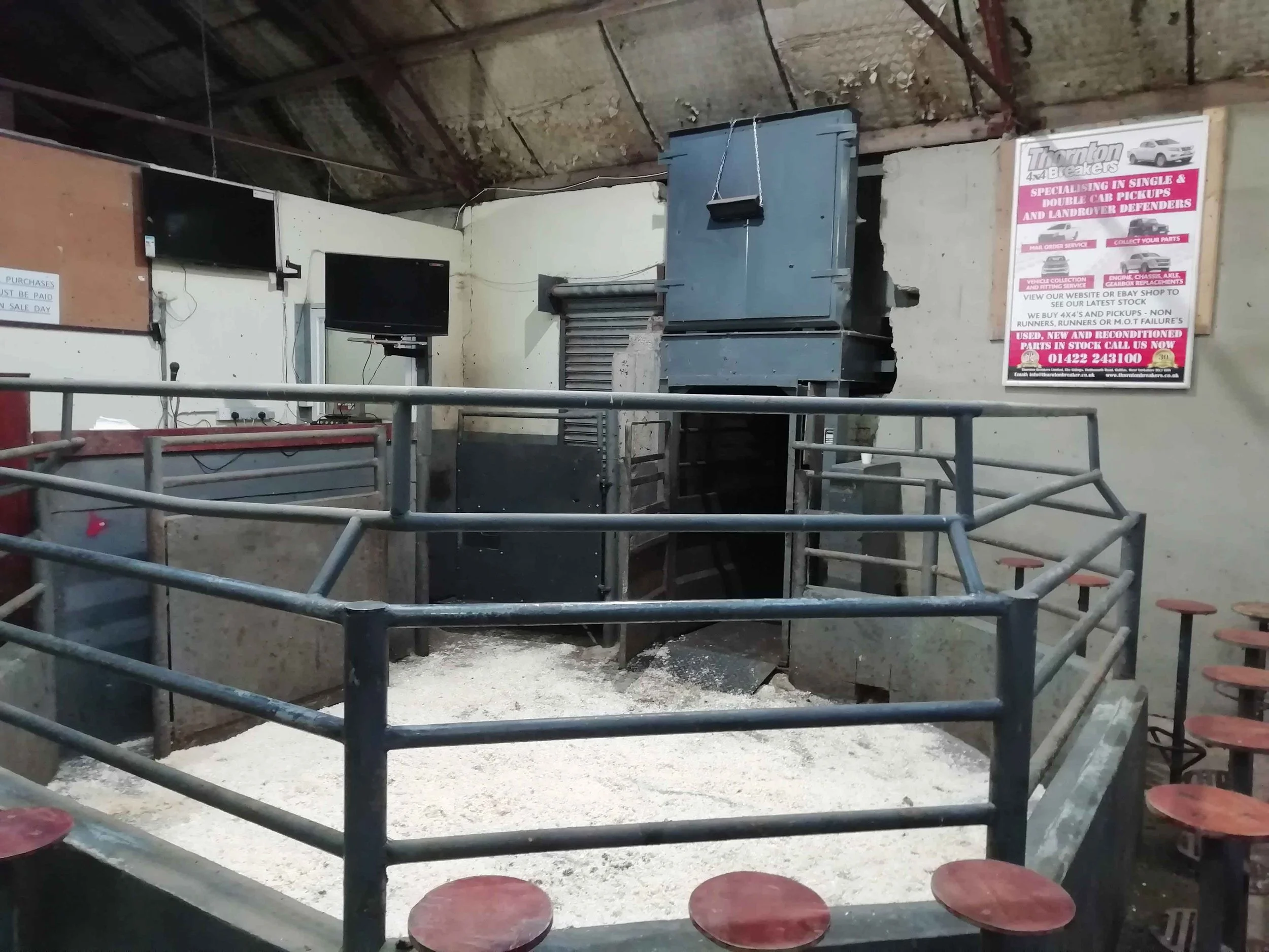 Draperstown Livestock Market Advertising