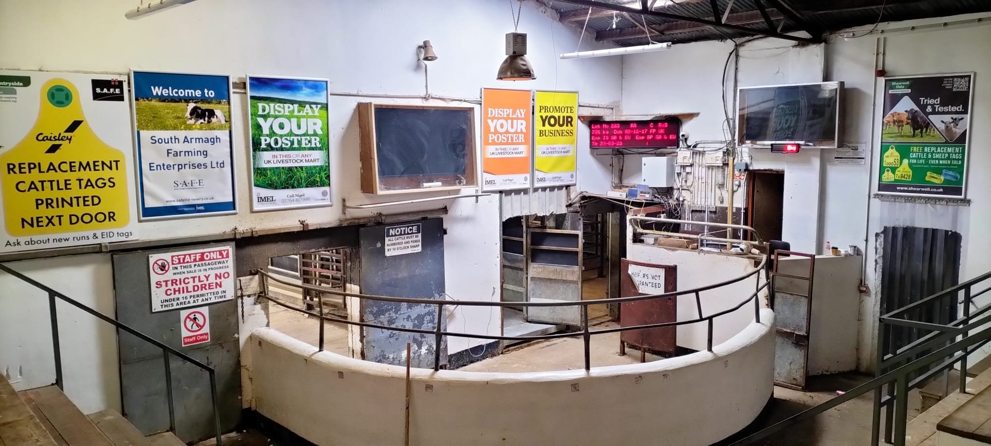 Camlough Livestock Market Advertising
