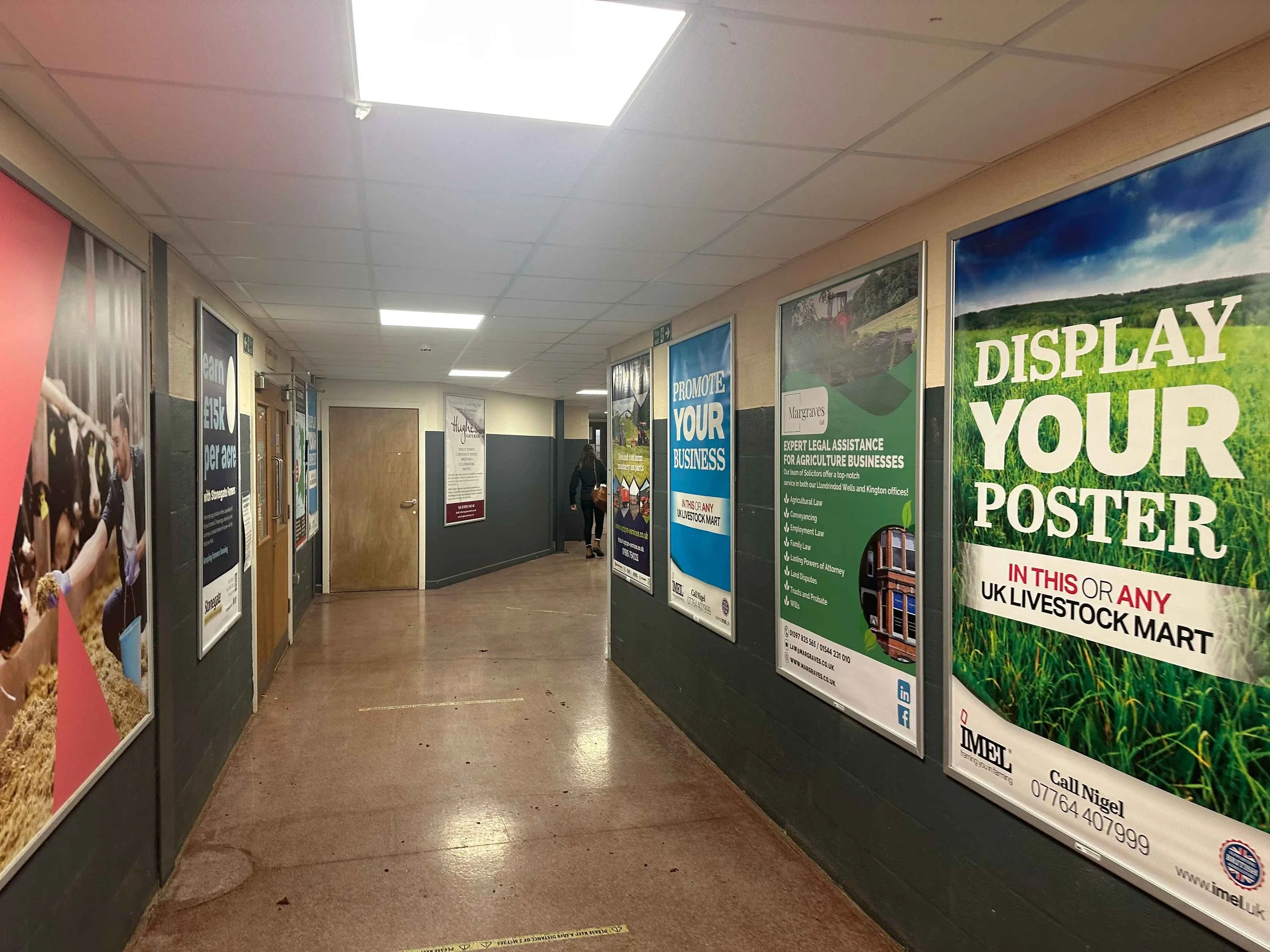 Welshpool Livestock Market Advertising