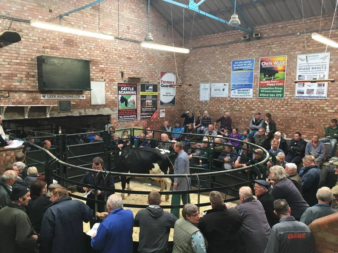 Leek Livestock Market Advertising