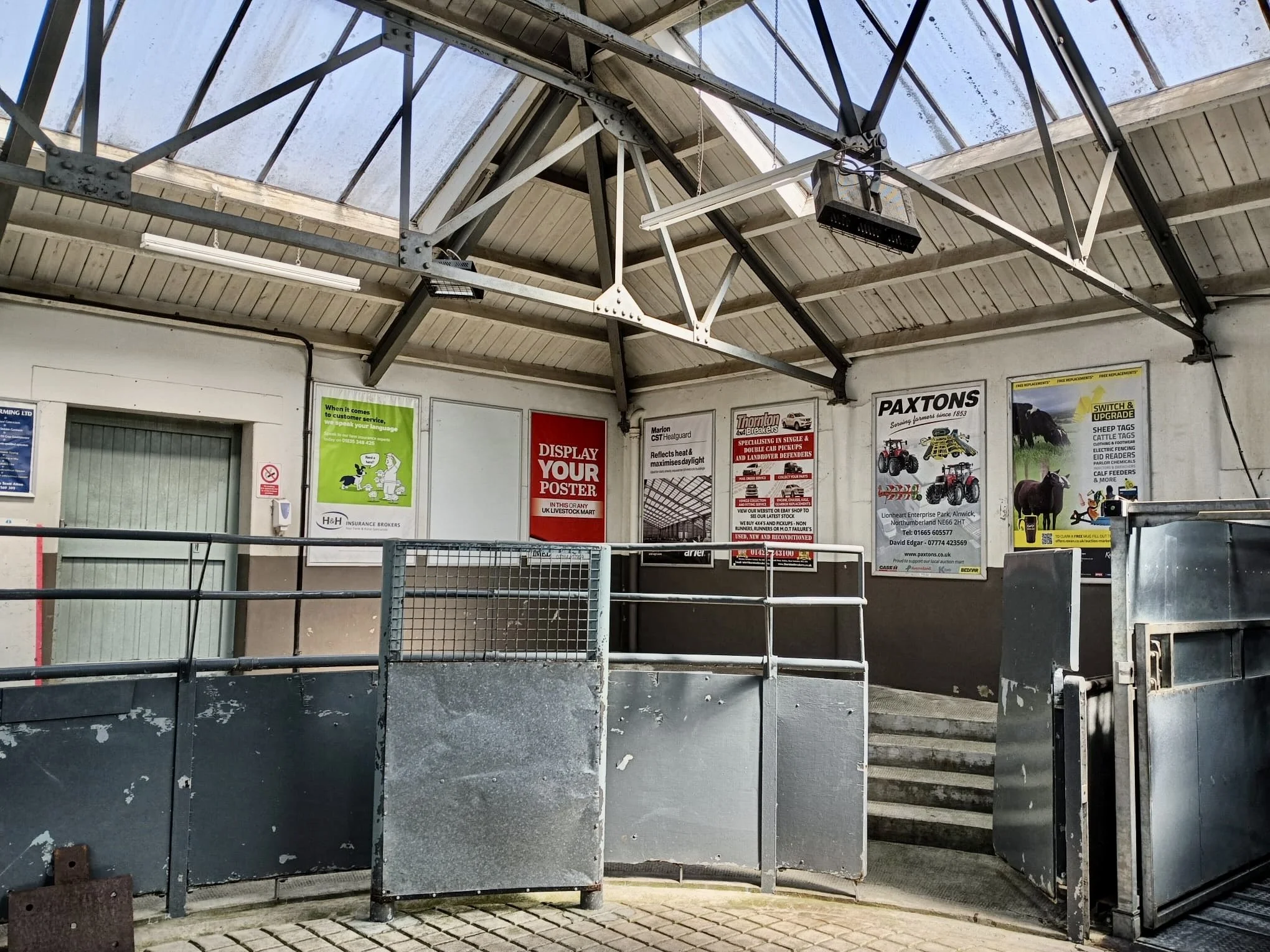 Newtown St Boswells Livestock Market Advertising
