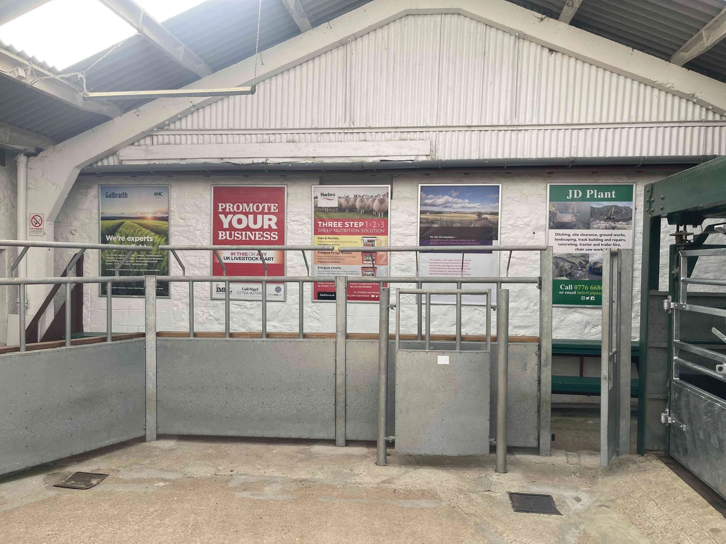 Dalmally Livestock Market Advertising