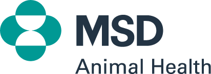 MSD Animal Health logo with a teal and black cluster icon and the text 'MSD Animal Health'.