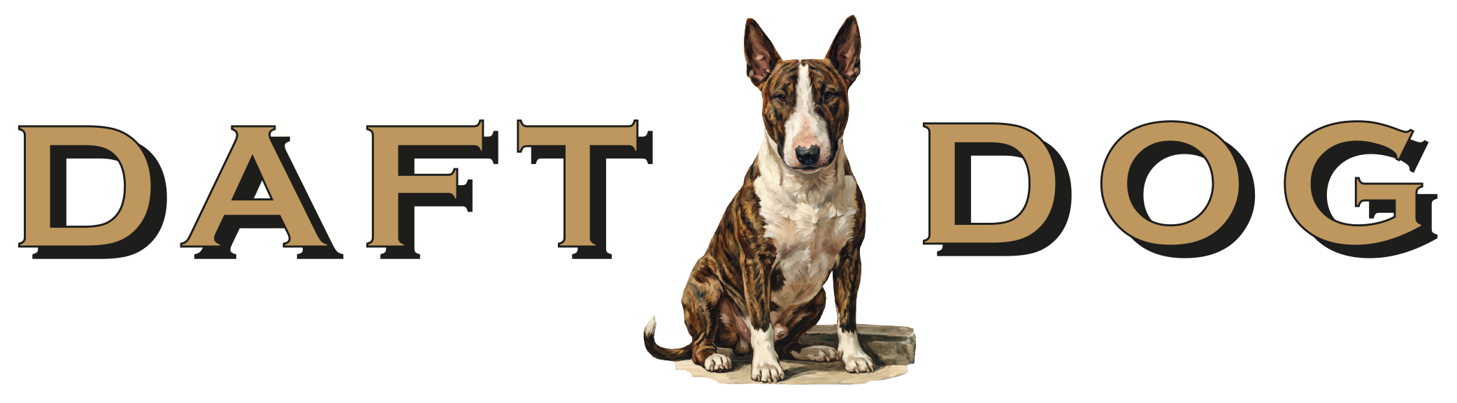 Logo for the "DAFT DOG"