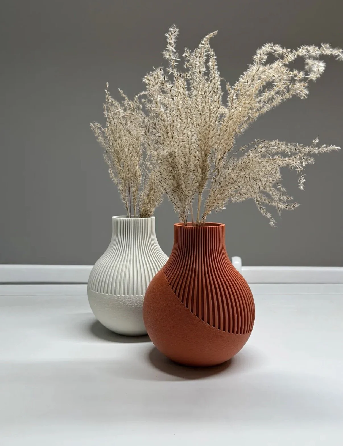 3D-gedruckte Design-Vase
