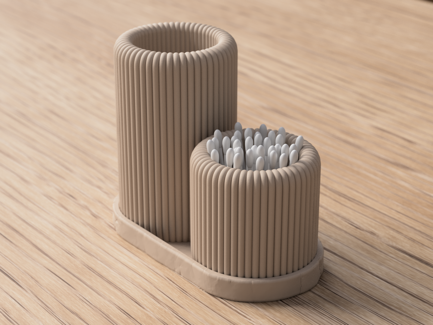 3D-gedruckter Bad Organisator