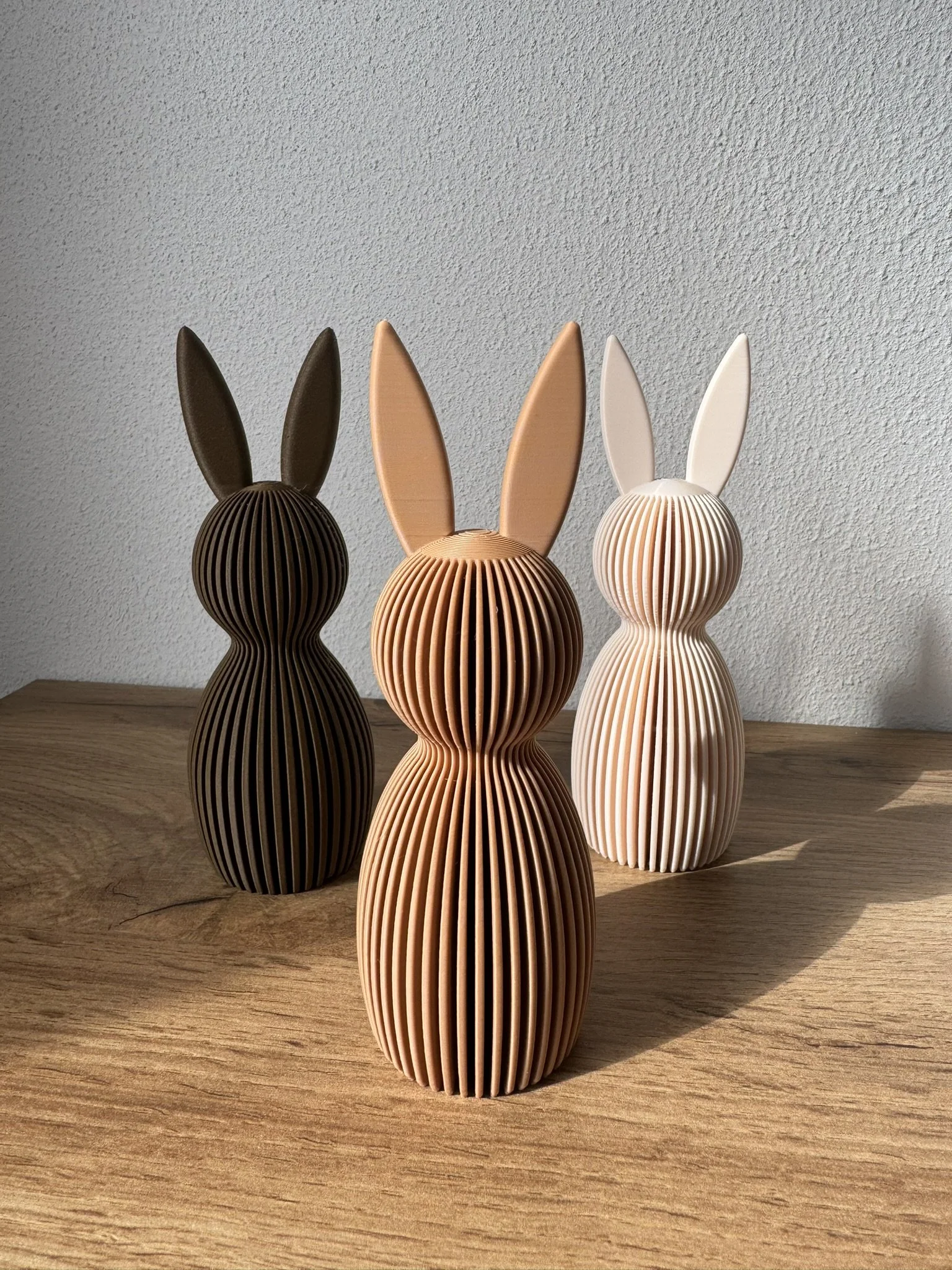 3D-gedruckter Hasendekor