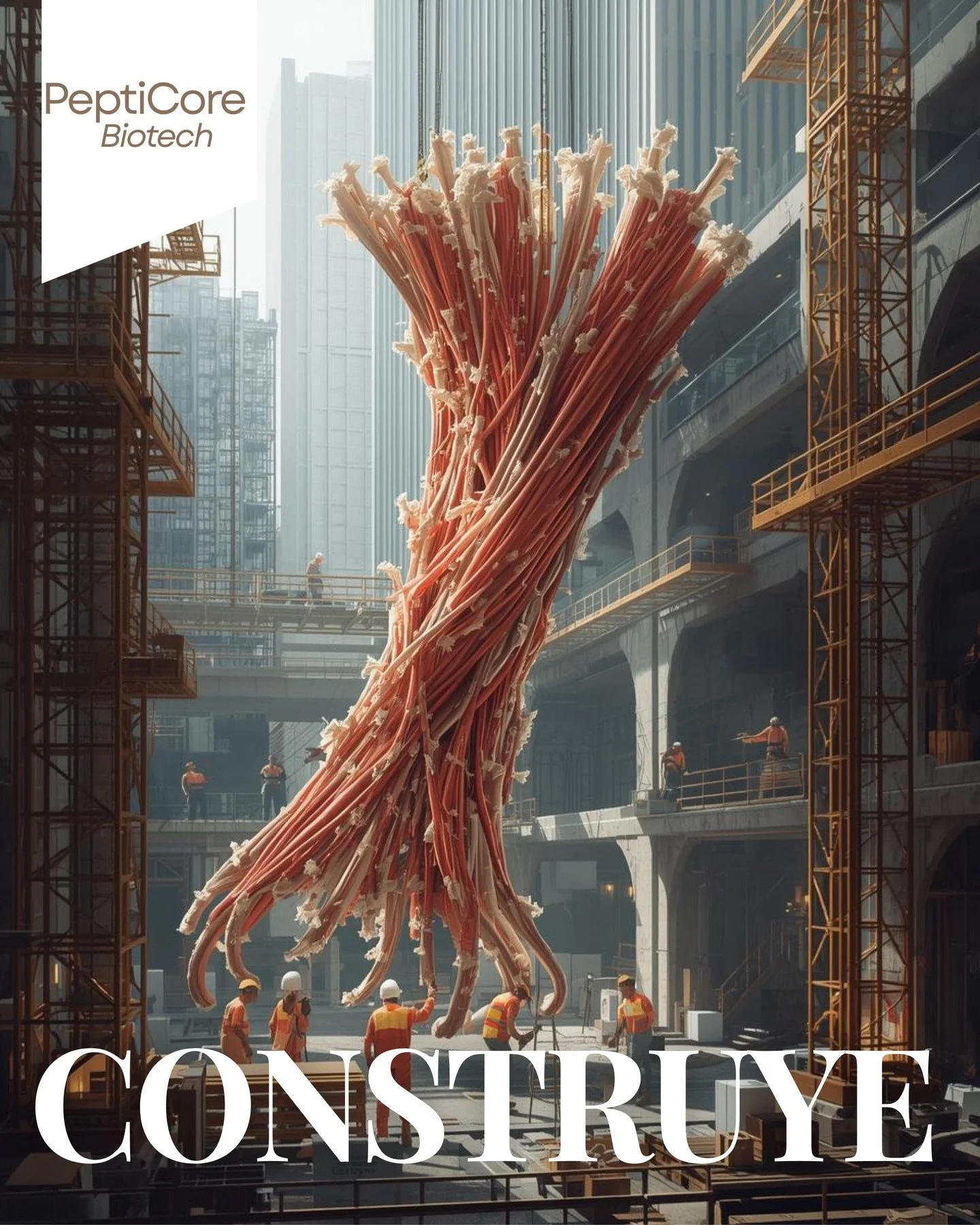 Construye m&uacute;sculo a nivel molecular. No solo en el gimnasio. 🔥

El entrenamiento es el est&iacute;mulo. Los p&eacute;ptidos son la se&ntilde;al. Sin la se&ntilde;al correcta, el m&uacute;sculo no crece al m&aacute;ximo de su potencial sin imp