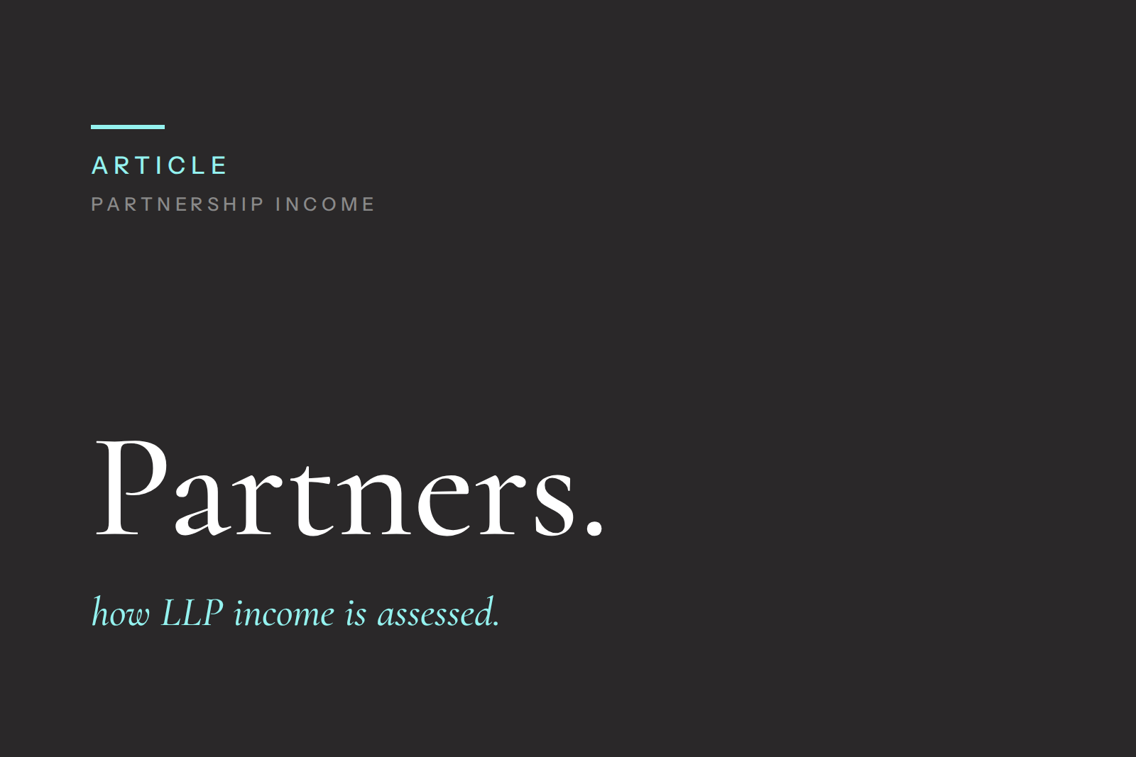 Mortgages for Law Firm Partners: How LLP Income Is Assessed